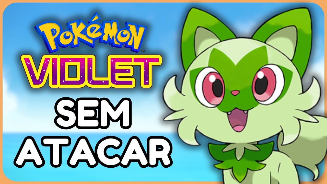 Eu ZEREI Pokémon Violet SEM ATACAR!!!