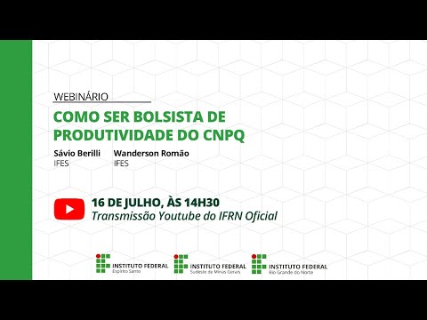 Como ser Bolsista de Produtividade do CNPq