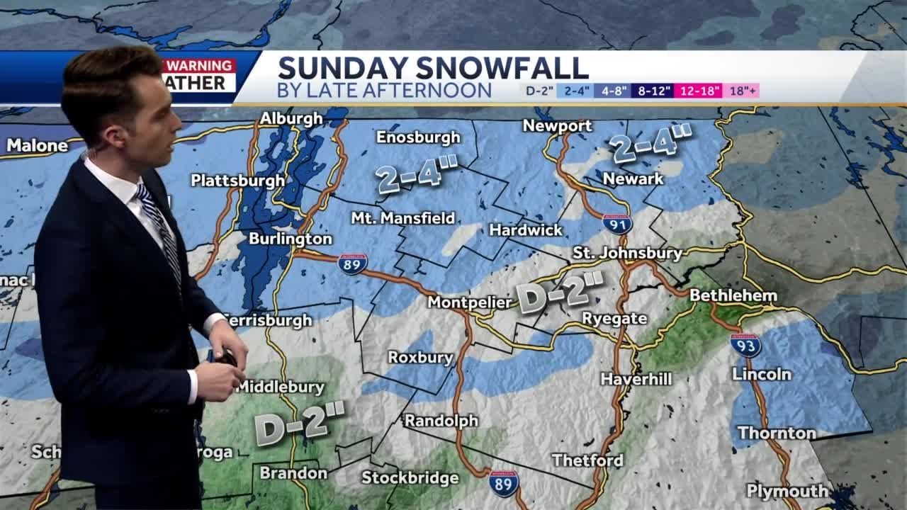 Light snow to impact region on Sunday across Northern New York ...