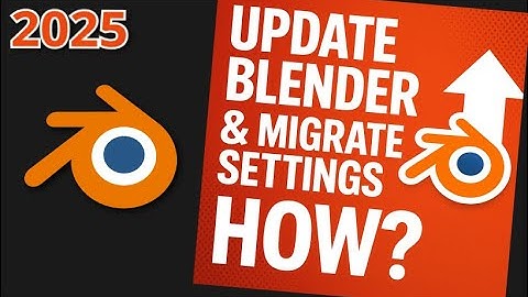 Update Your Blender to 4.4 and Migrate Settings? How?