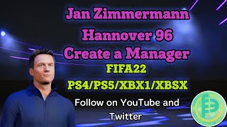 Jan Zimmermann Hannover 96 Manager Creation FIFA 22