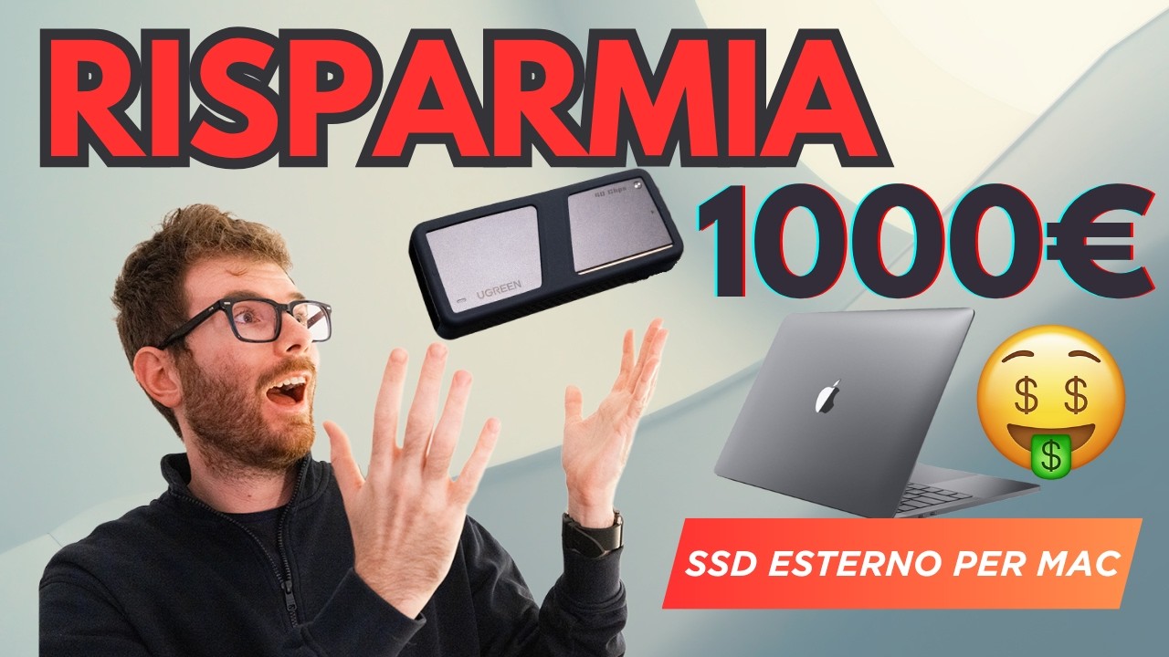 💸 NON BUTTARE €1500 con il tuo nuovo MAC! - SSD Esterno fai-da-te