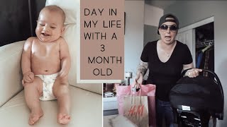 Day in The Life W/ A 3 Month Old👶🏻 ✨ Shopping