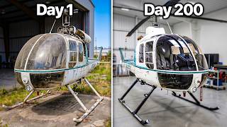 I Finished Restoring my Vintage Helicopter!