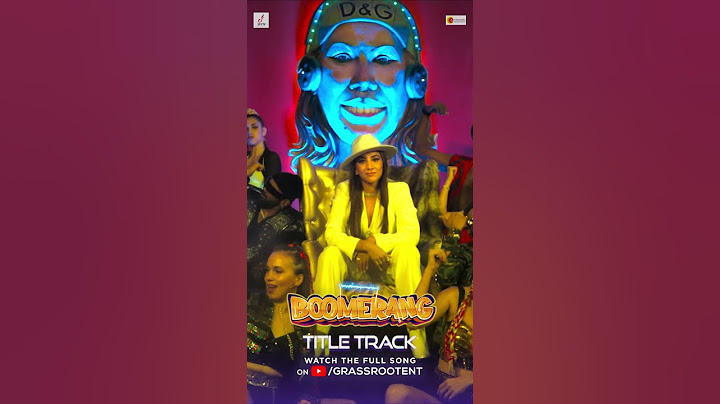The Boomerang title track is here to rock your world! 🎶🔥 #Boomerang  #7thJune #JEET #Rukmini #song