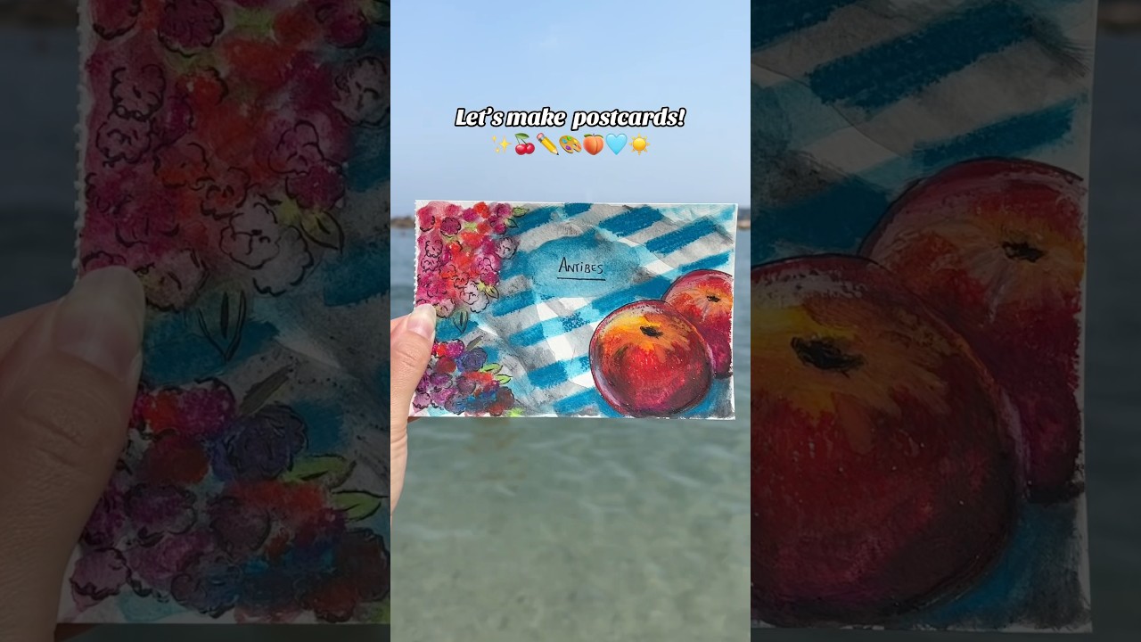 Save this cute summer DIY 🌸☀️✏️🎨 