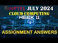 Cloud Computing Week 11 Assignment Answers 2024