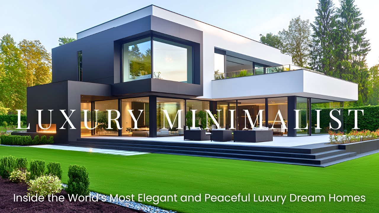 Luxury Minimalist Homes That Redefine Modern Living | Dream House Tour ...