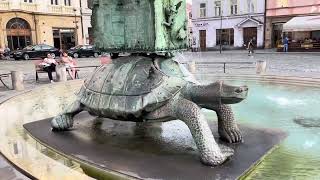 Arion Fountain, Olomouc - Author Ivan Theimer