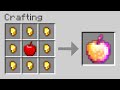 Minecraft UHC but you can craft GOD APPLES out of any item...