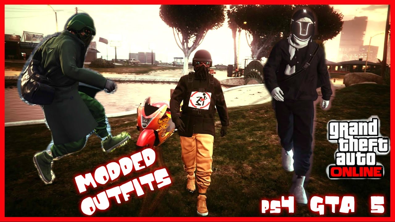 GTA 5 Online Modded Outfits (cool outfits ideas ) best outfits modded