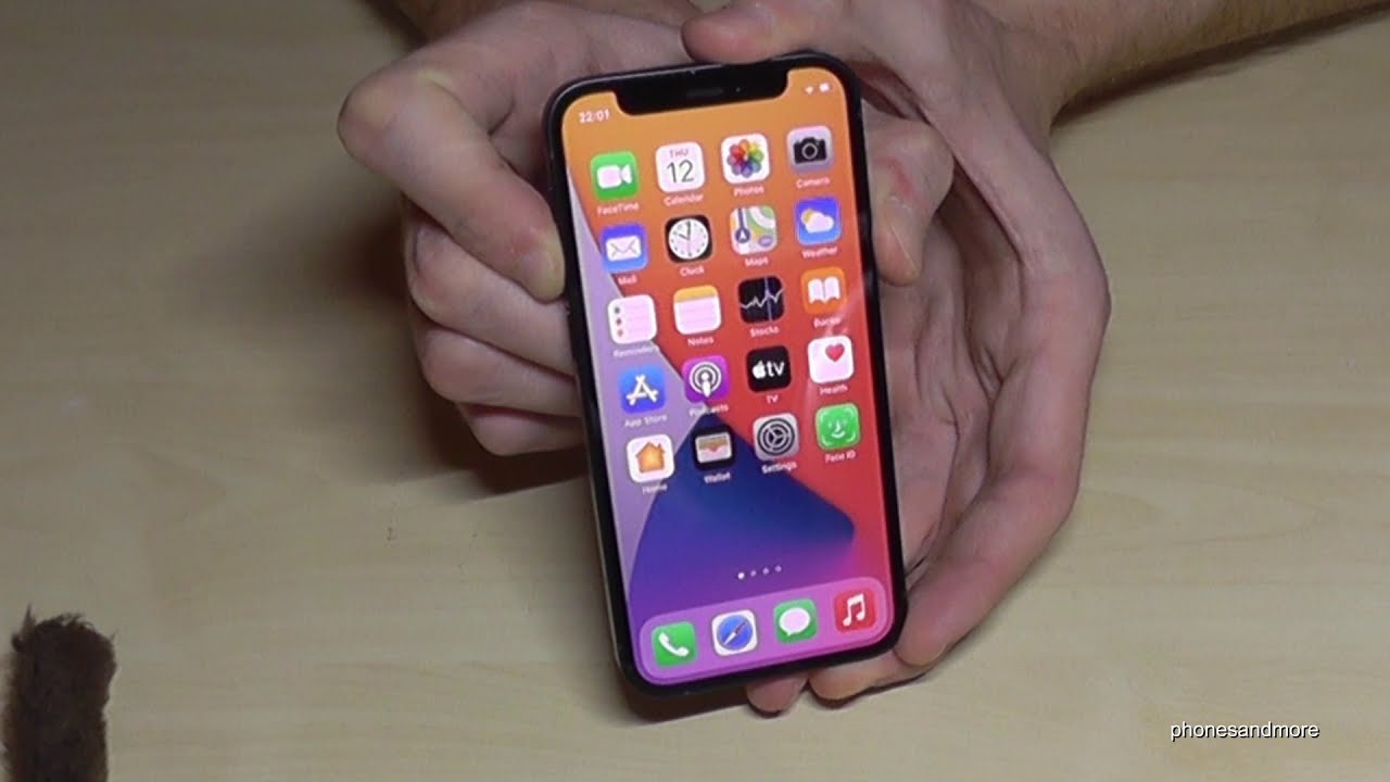 Iphone 12 Mini How To Take A Screenshot Capture Youtube
