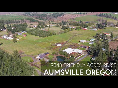9843 Friendly Acres Rd, Aumsville, OR home video tour