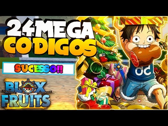 SAIU!! 22 MEGA CÓDIGOS *FUNCIONANDO* NO BLOX FRUITS (NOVO UPDATE 17.3  DEZEMBRO 2022) - Roblox 