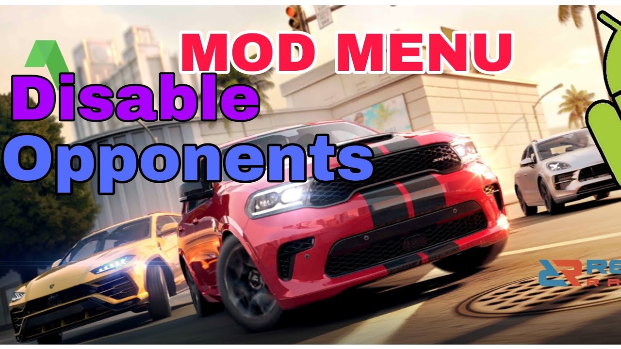 Rebel Racing - MOD MENU -Disable Opponents 