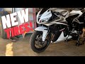 Honda CBR 600RR Wheel Removal & Tire Change!