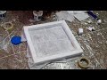 أبسط طريقة لصنع لوحة باستعمال الكرتون / DIY Easy way to make a canvas using card board