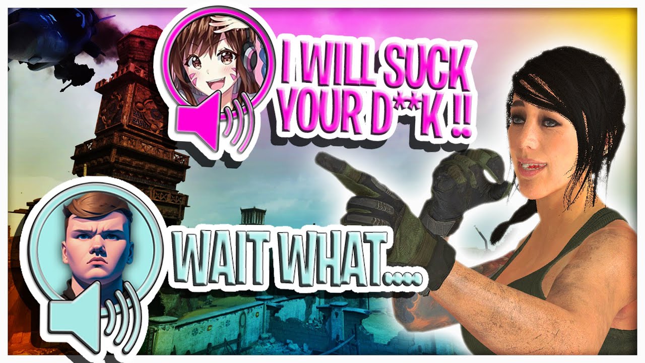 FREAKY GAMER GIRL MOMENTS IN WARZONE!!!