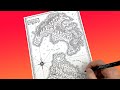 How to draw a fantasy world map