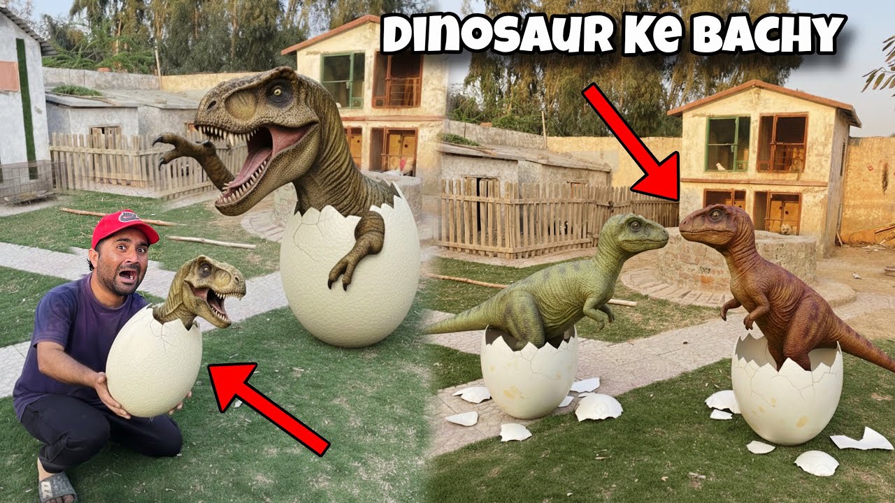 Eggs Se DINOSAURS Kay Bachy Nikal Aye😱