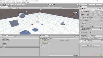 Unity 5 Fundamentals : Creating Basic Shapes  | packtpub.com