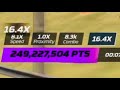 Touched 250 million solo validation highway racer 