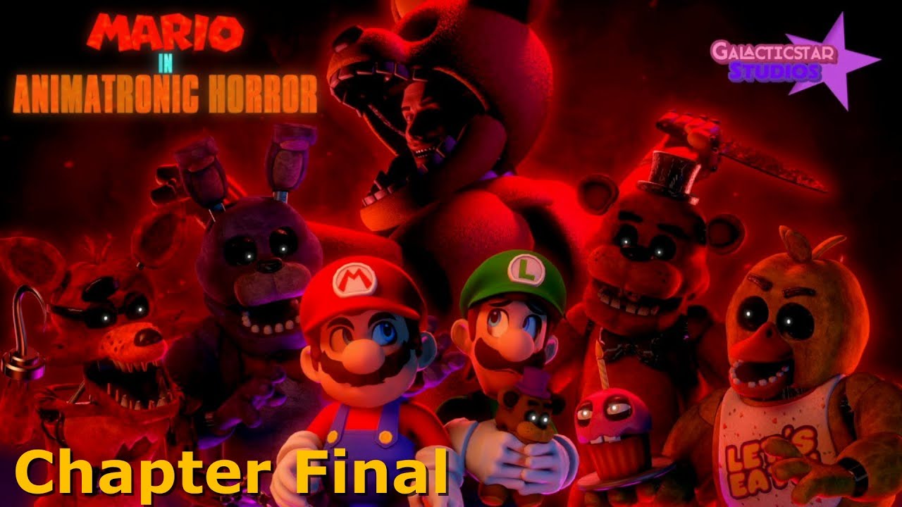 Malcon Is Playing The Mario In Animatronic Horror Remake Game (Chapter Final)