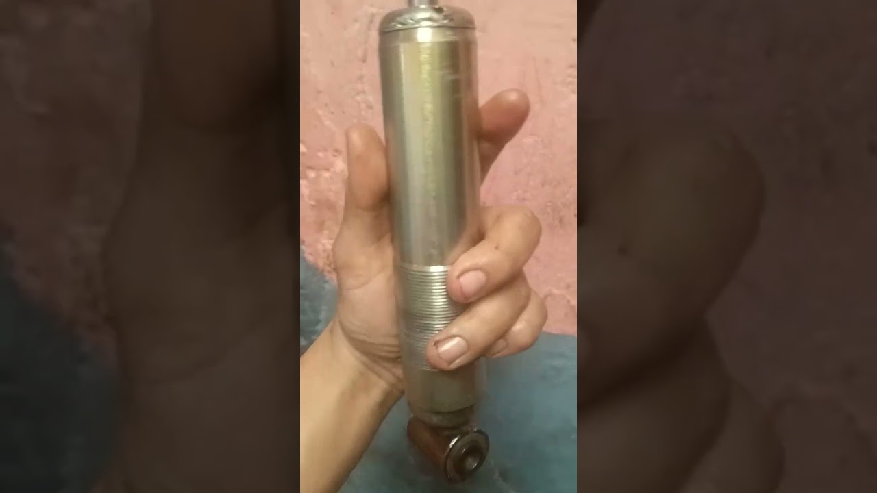 Tutorial de como reparar amortiguador monoshock Genérico y volverlo recargable parte 2