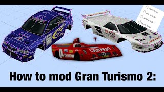 Gran Turismo 2 Modding tutorial livestream