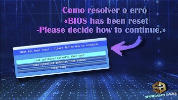 💻 "BIOS Has Been Reset" Apareceu? Aprenda a Solucionar Agora!2025.