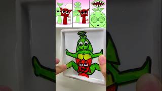 Drawing Sprunki Mroona X Garden But New Sus Mod Water Painting Pen