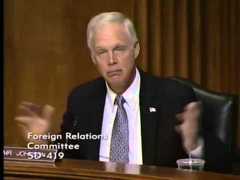 Senator Johnson at the Foreign Relations Committee