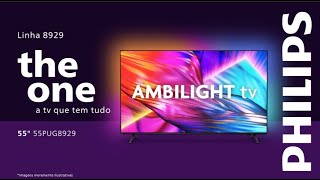 AMBILIGHT TV PHILIPS 55PUG8929: THE ONE, a TV que tem tudo!