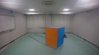 Indoor Flight Test: multicopter collision avoidance of a moving obstacle (KAU SPACL)
