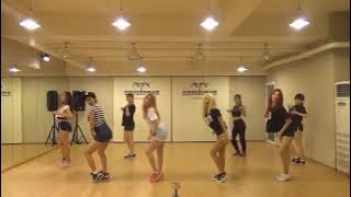 Girl's Day (걸스데이)- Ring my bell dance practice mirror mirrored