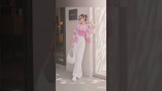 “Pretty in pink and loving every style! 💗🌸#ytshorts#subscribe#style