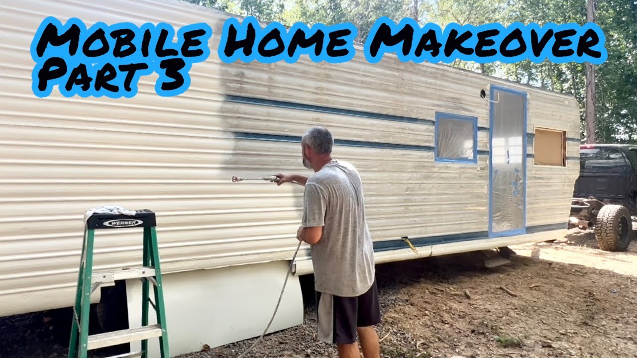 Mobile Home Makeover 1976 Mayflower Remodel Part 3 YouTube