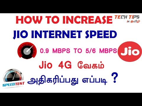 Increase Jio Internet Speed