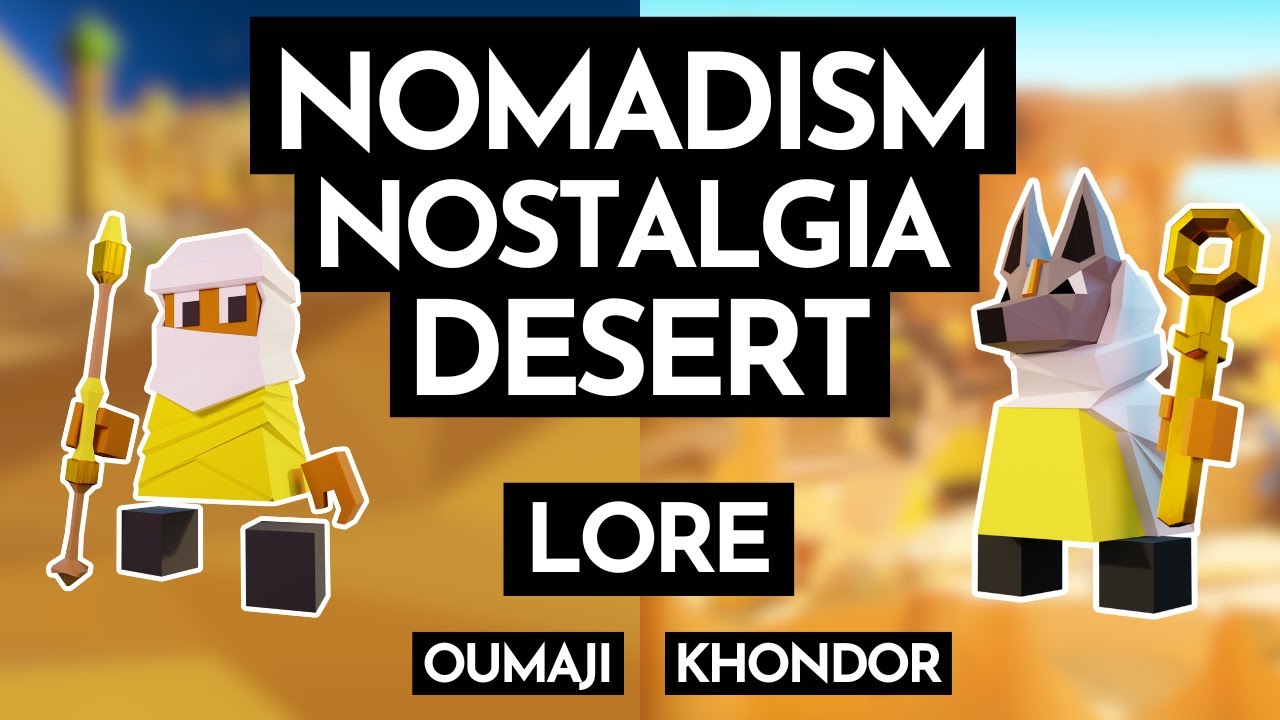 NOMADISM NOSTALGIA DESERT 🏜️ | Polytopia OUMAJI KHONDOR Lore