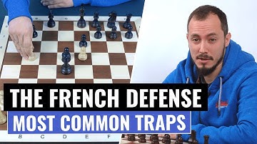 The most common Traps in the French Defense | Opening Tricks and Traps | IM Andrey Ostrovskiy