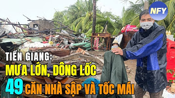 Tin HOT Chiều 25/8 | Tiền Giang: Mưa Lớn, Dông Lốc 49 Căn Nhà Sập Và Tốc Mái | NFY #Shorts
