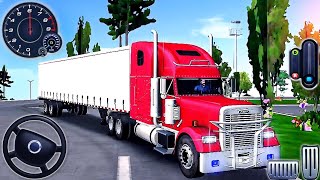 Cargo Delivery Truck Driver Simulator 3D - Trailer Truck Semi Transporter Parking - Android GamePlay screenshot 3