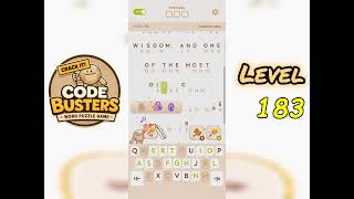 Code Busters Level 183 Walkthrough