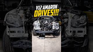 Our V12 AMAROK FINALLY DRIVES! #mechanic #drifting #offroad #motorsport #fast #darksidedevelopments