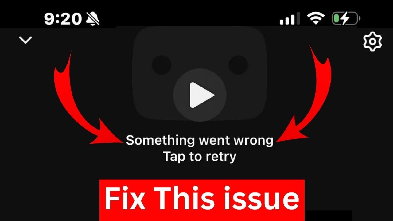 How To Fix YouTube Something Went Wrong Tap To Retry | Something Went Wrong Tap To Retry YouTube