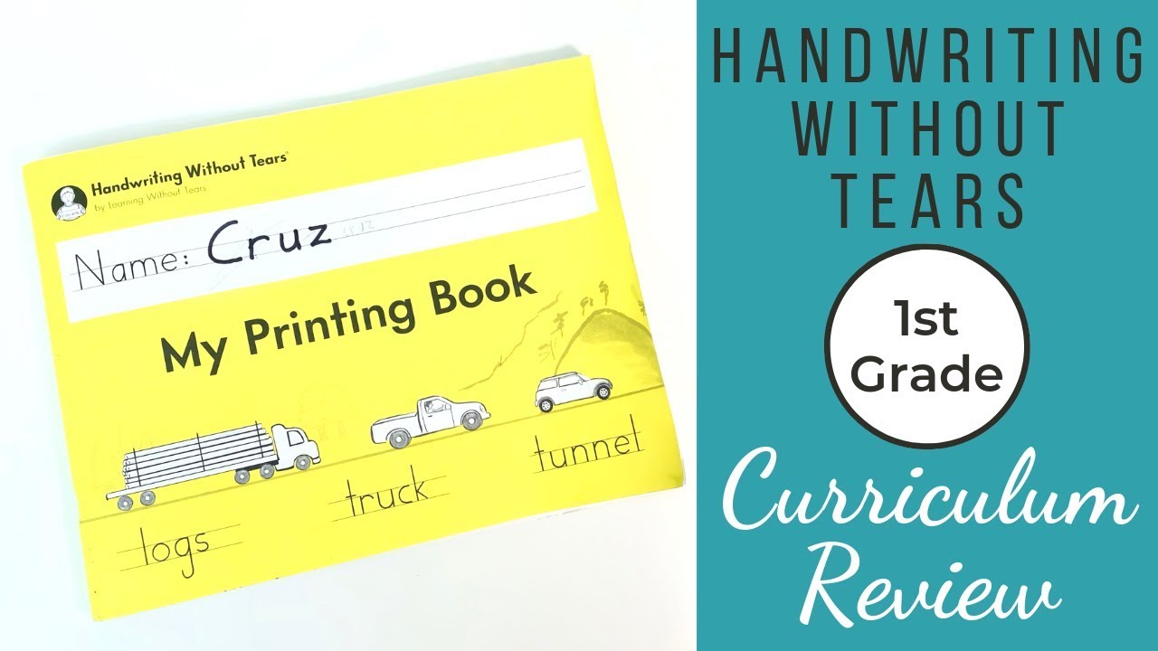 Handwriting Without Tears Review - First Grade - Leslie Maddox