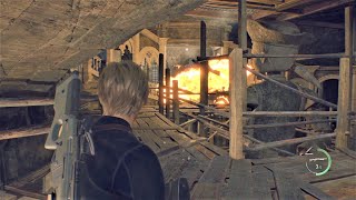 Resident Evil 4 Remake Get To Top Of The Clock Tower - Chapter 12