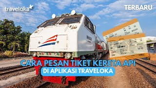 CARA PESAN TIKET KERETA API DI APLIKASI TRAVELOKA | TERBARU ‼️ screenshot 4