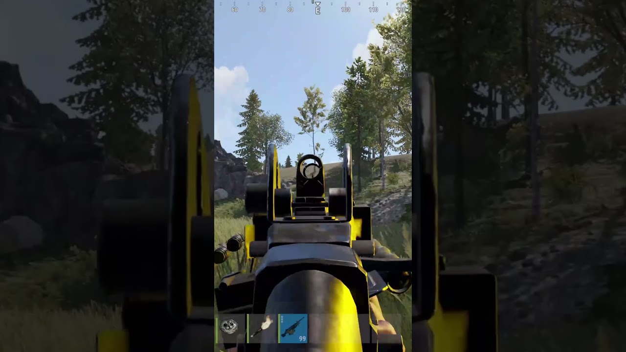 Start with a M249 #rust #noob