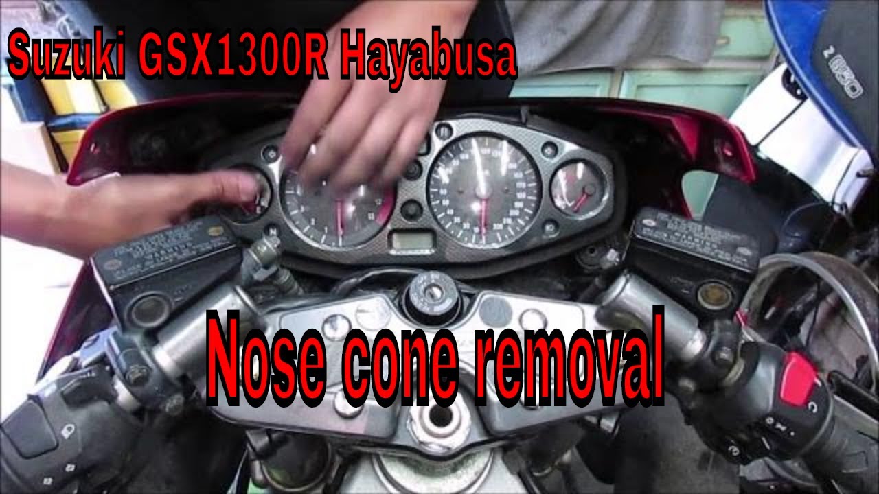 Suzuki GSX1300R Hayabusa - Nose cone removal - Part 6